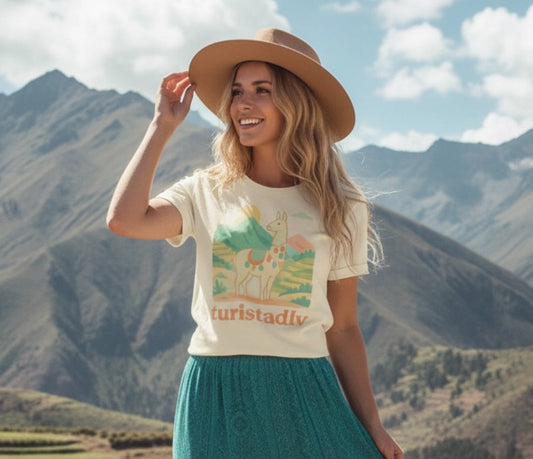 Camiseta Retro de Llama, diseño de viaje, diseño de Alpaca, Tema Perú Inca,Camiseta de Perú , camiseta de llama, camiseta de alpaca.