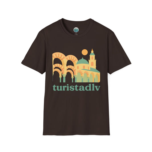 Camiseta de mezquita de Córdoba, camiseta de viaje, ciudad, camisa para amantes de la naturaleza, ropa de vacaciones, camiseta de turista