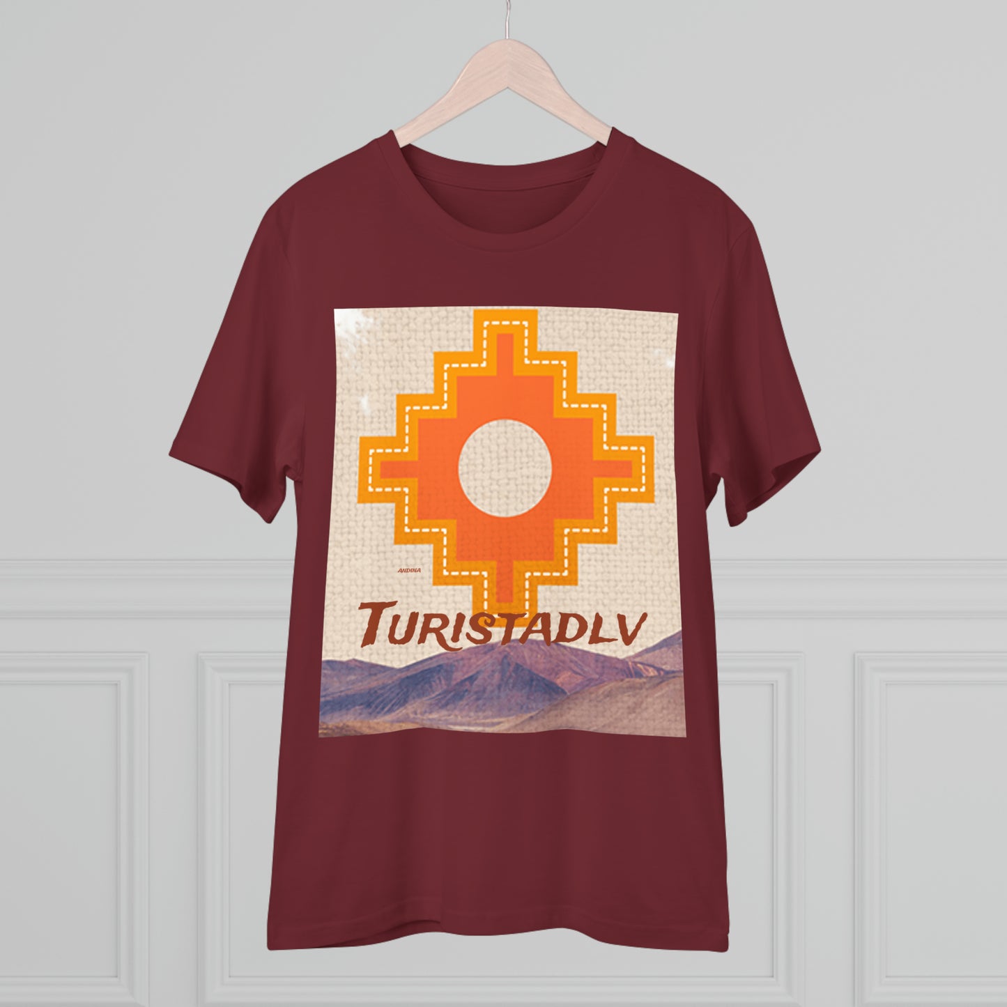 Chacana T-shirt, chacana, Andean cross T-shirt, Chakana, men's T-shirt, Chacana cross, Inca cross, women's T-shirt, traveler, Andes.