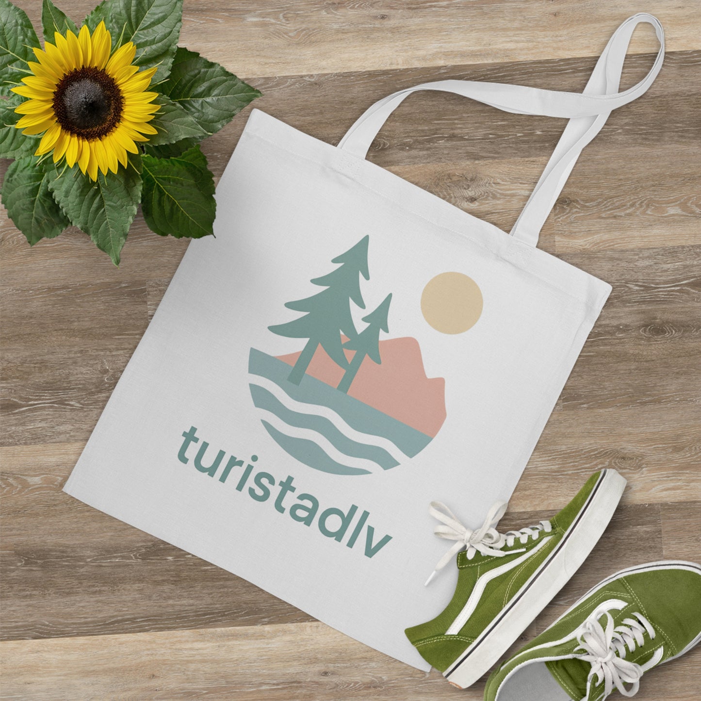 Bolsa de mano inspirada en la naturaleza, tote bag, bolsa de compras ecológica, regalo para amantes de la naturaleza, perfecta para viajes, uso diario