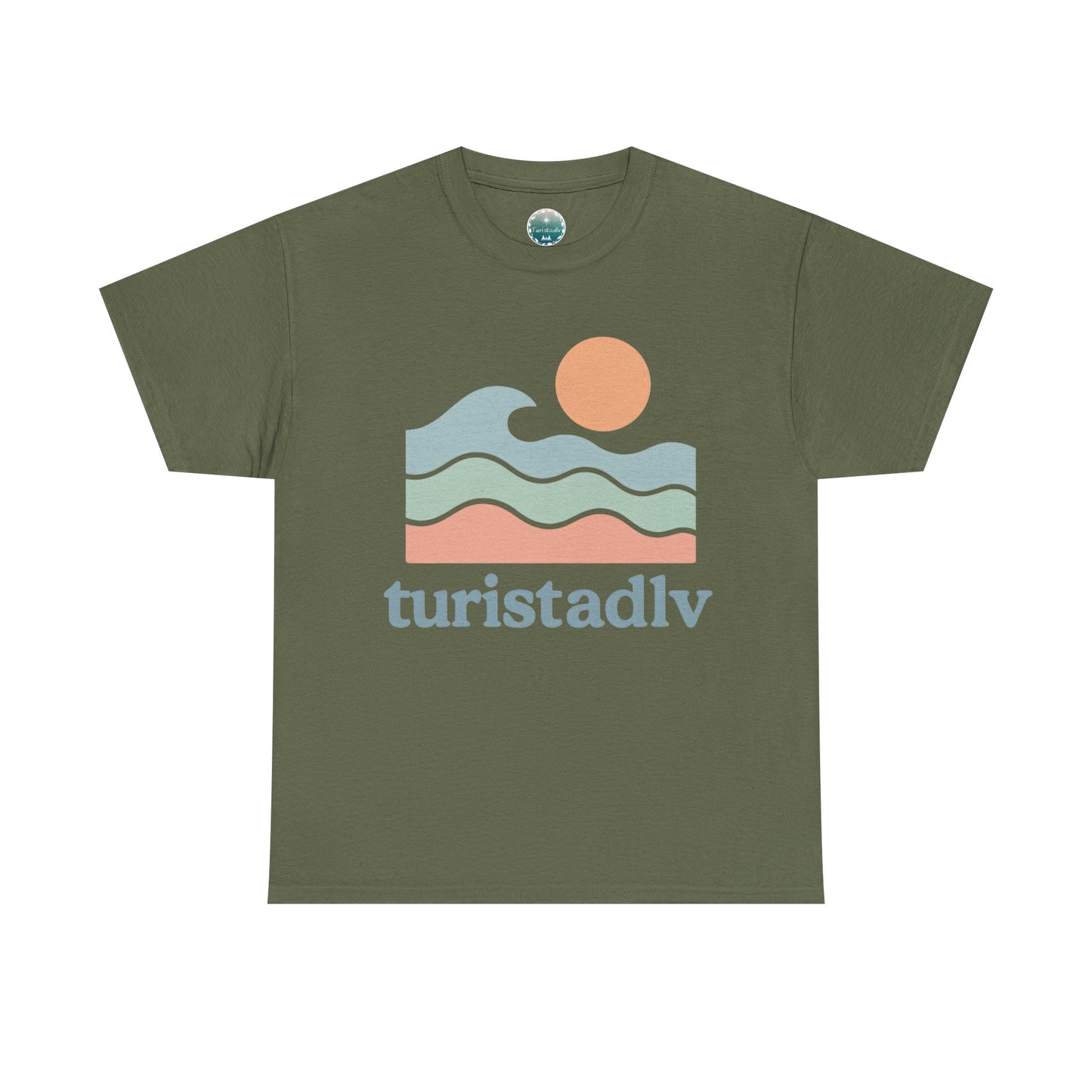 Camiseta Beach Vibes, Camiseta casual de verano, regalo perfecto para los amantes del océano, ropa de vacaciones, camiseta gráfica de olas