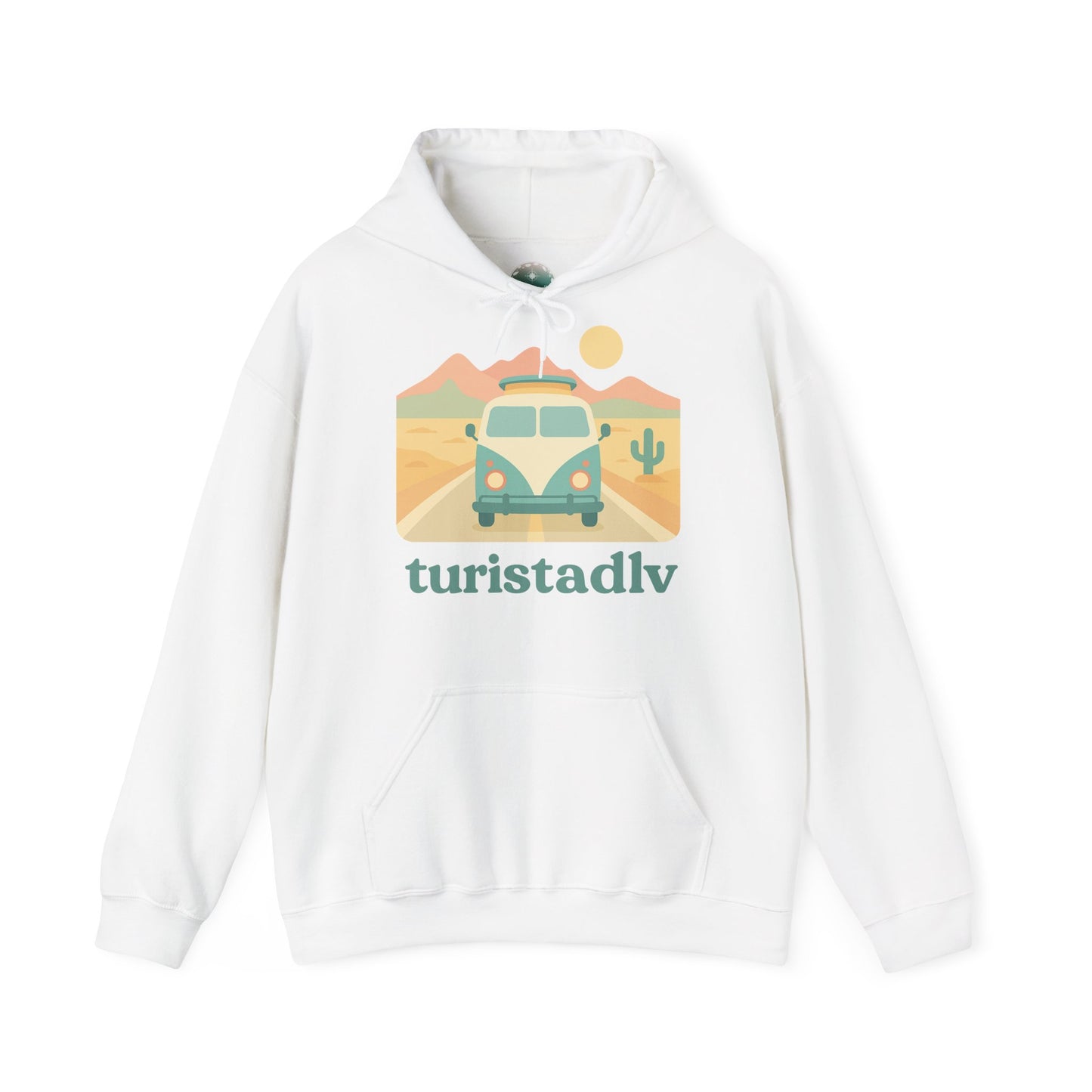 Sudadera de camper, sudadera con capucha de viaje, regalo para viajeros, viaje por carretera de verano, ropa de aventura acogedora, van Life