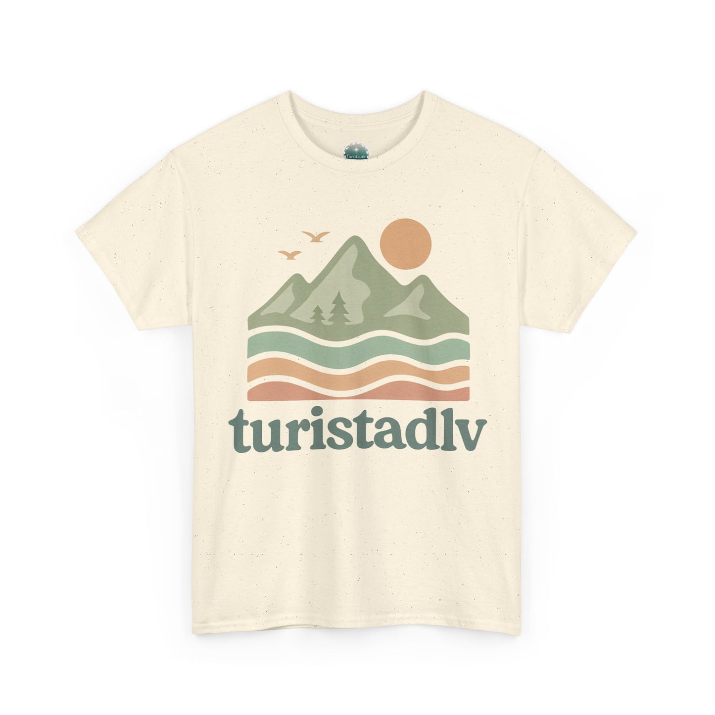 Camiseta de paisaje, Camiseta de verano, regalo perfecto para los amantes del océano, ropa de vacaciones, camiseta de olas, sol y montaña
