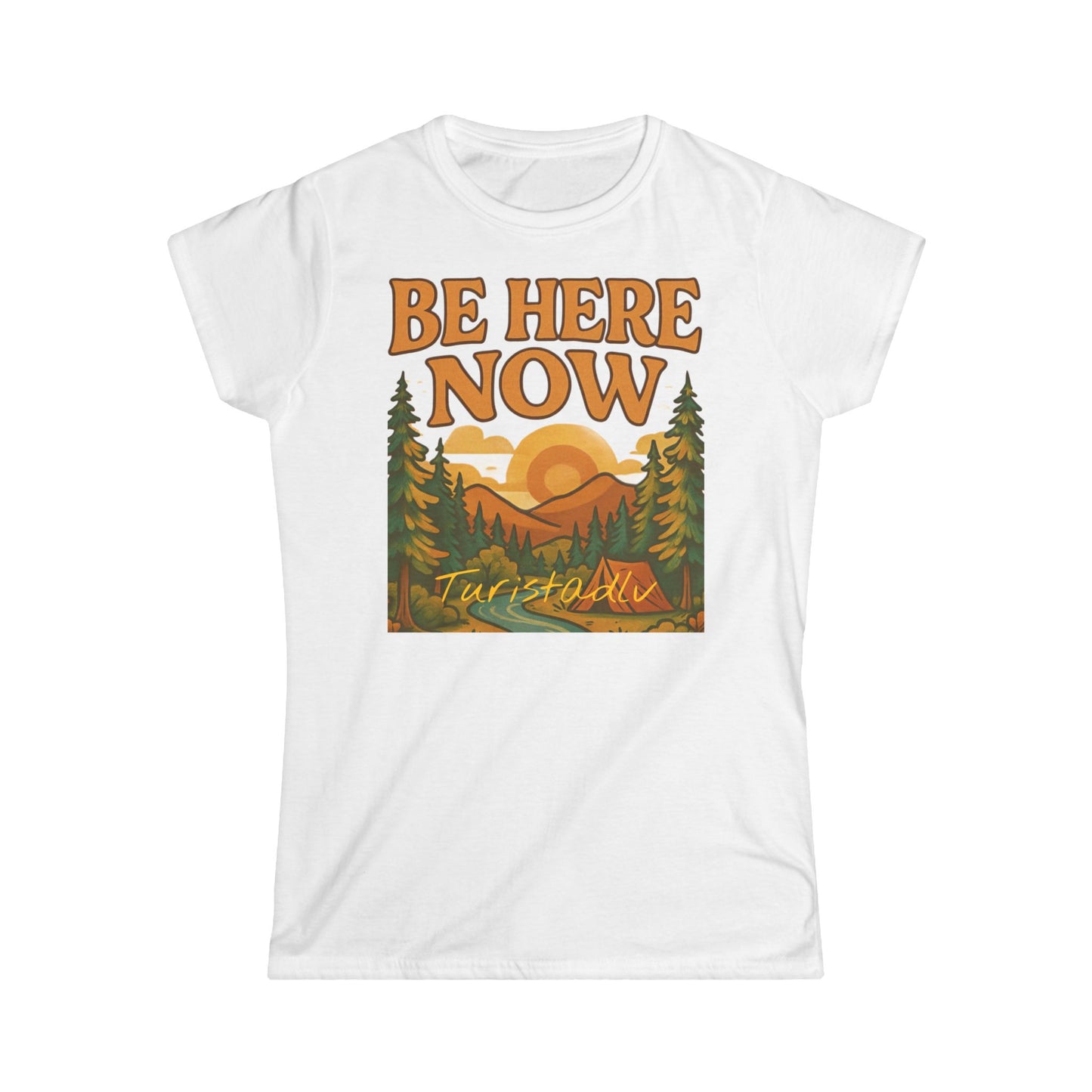 Viste el presente,Camiseta inspirada en la naturaleza para mujer, camisa motivacional aquí y ahora, regalo para amantes de la naturaleza, estilo ecológico