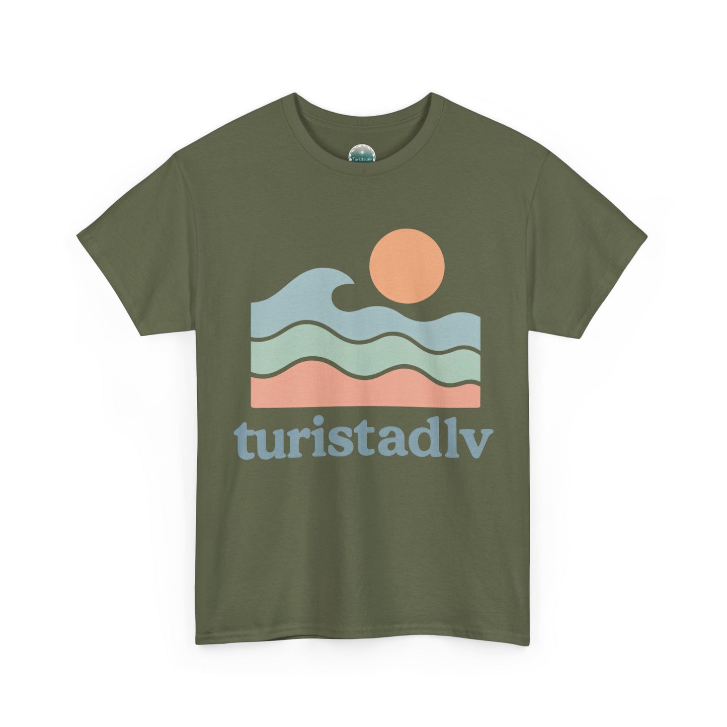 Camiseta Beach Vibes, Camiseta casual de verano, regalo perfecto para los amantes del océano, ropa de vacaciones, camiseta gráfica de olas