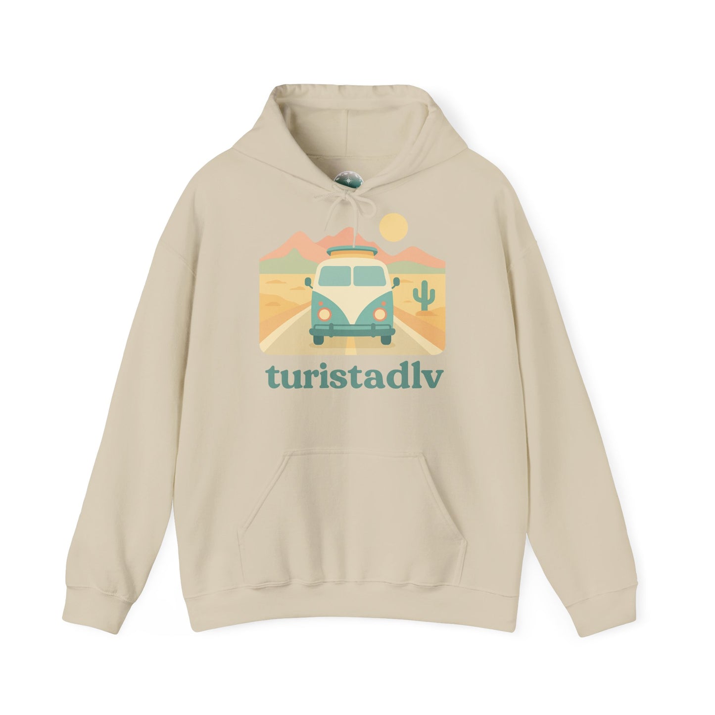 Sudadera de camper, sudadera con capucha de viaje, regalo para viajeros, viaje por carretera de verano, ropa de aventura acogedora, van Life
