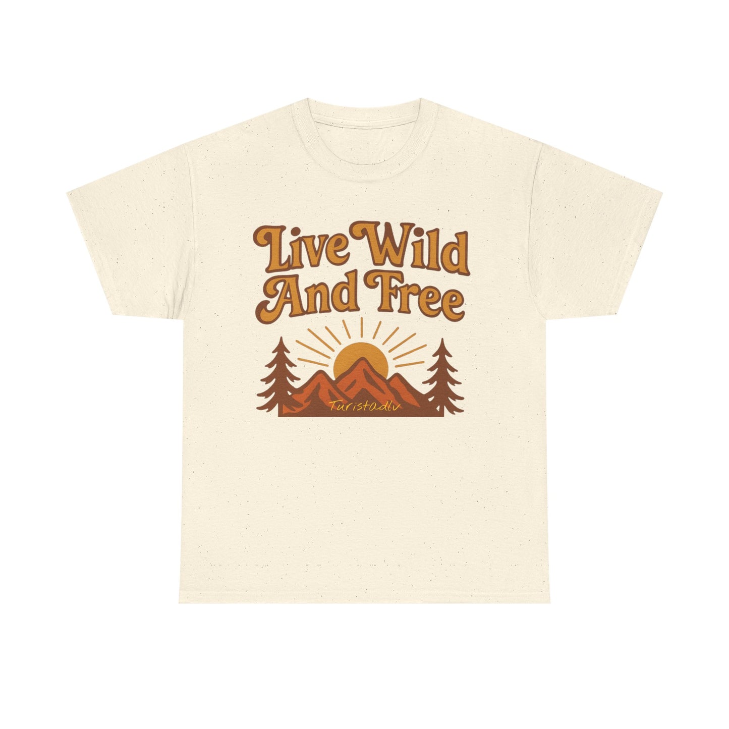 Camiseta de libre y salvaje en ambiente al aire libre, Camisa de senderismo, Camiseta de aventura, Regalo para amantes de la naturaleza.