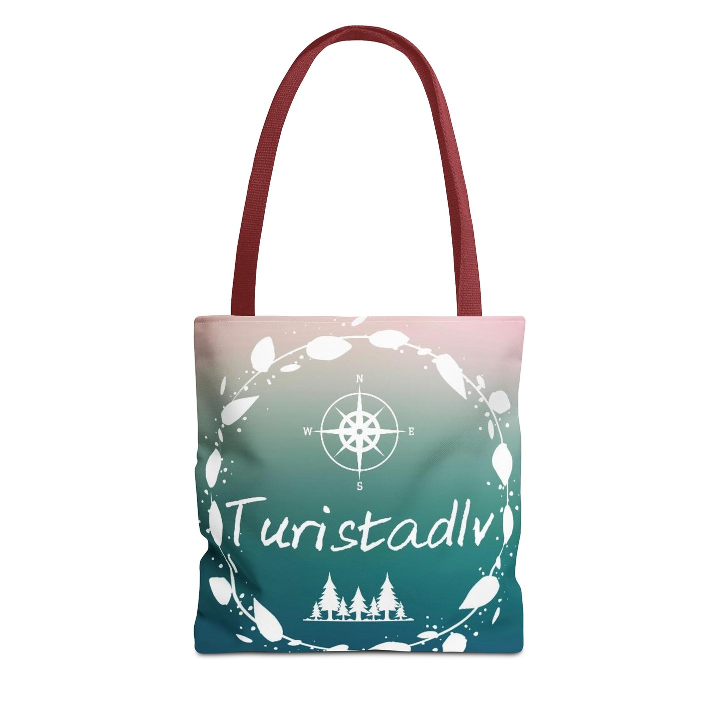 Traveler's tote bag, mountain bag, compasses, cloth bag, traveler's bag, travel gift, excursion bag, shopping bag.