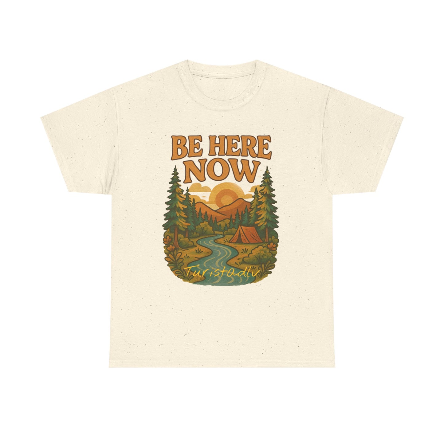Camiseta de aquí y ahora en ambiente al aire libre, Camisa de senderismo, Camiseta de aventura, Regalo para amantes de la naturaleza.