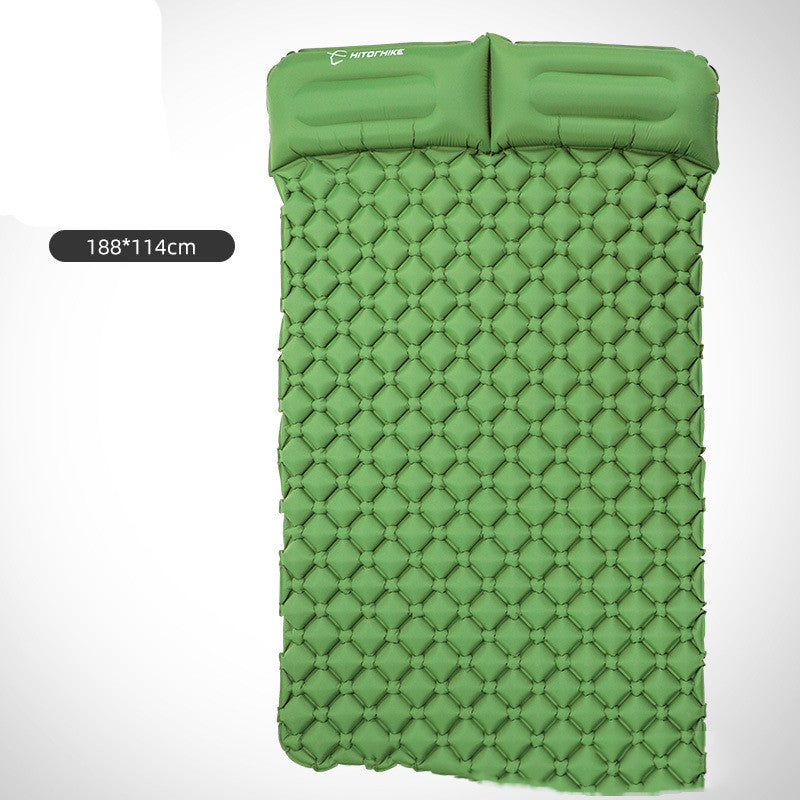 Thickened moisture-proof pad mattress, double camping mat, portable camping mattress