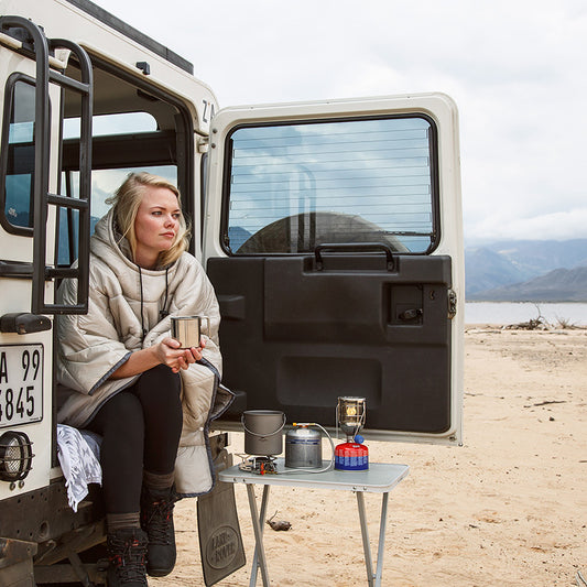 Portable Camping Quilt, Warm Camping Sleeping Bag, Portable Travel Blanket