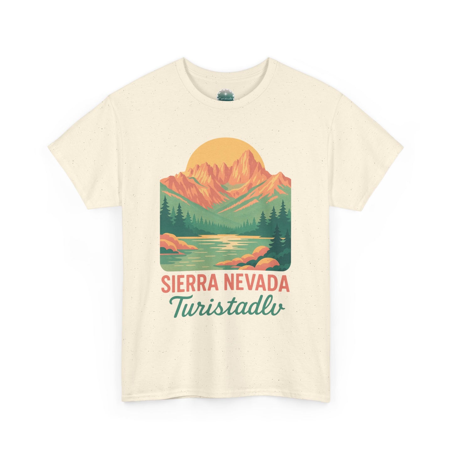 Camiseta gráfica de Sierra Nevada, regalo para amantes de la naturaleza, camisa de aventura al aire libre, ropa de montaña, ropa de viaje