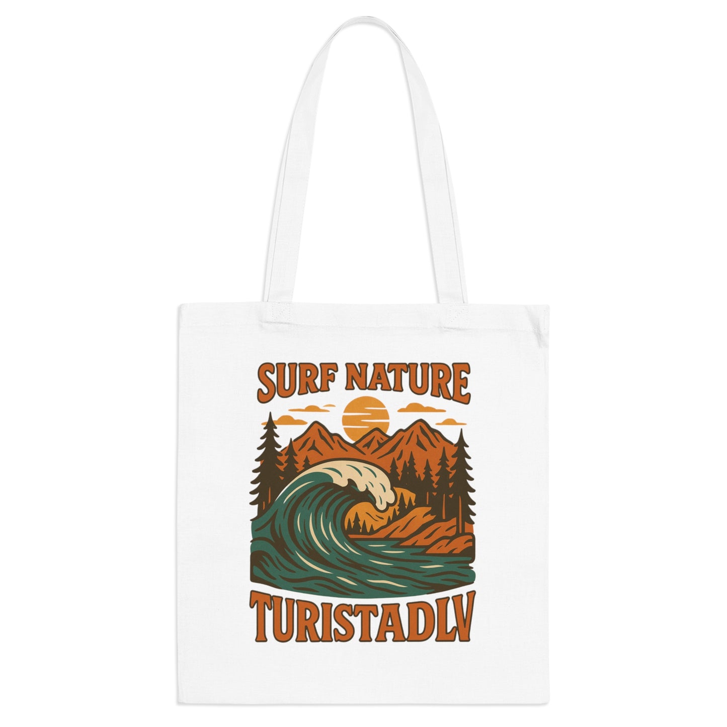 Bolsa de camping retro, perfecta para aventureros, tote bag,compras ecológicas, días de playa, regalo para amantes de la naturaleza, regalo de vida al aire libre.