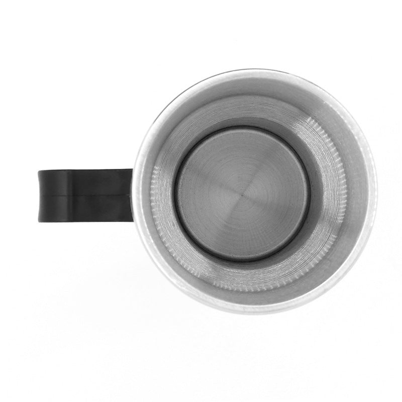 Stainless Steel Vehicle Heating Cup, Electric Heating Car Kettle, Camping, Travel Kettle for Water Coffee Milk, Thermal Cup.