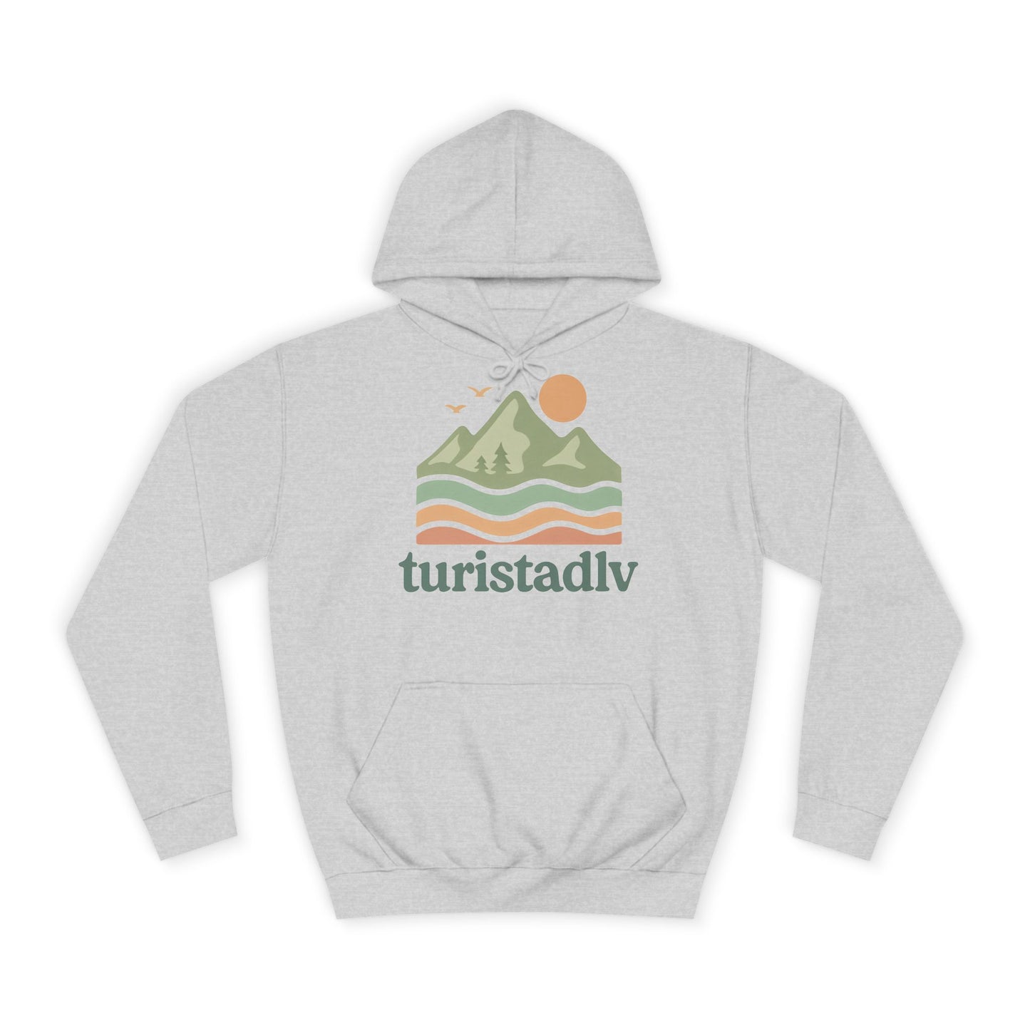 Acogedora sudadera universitaria unisex con diseño natural, aventura al aire libre, regalo de viaje, ropa casual, diseño ecológico, unisex