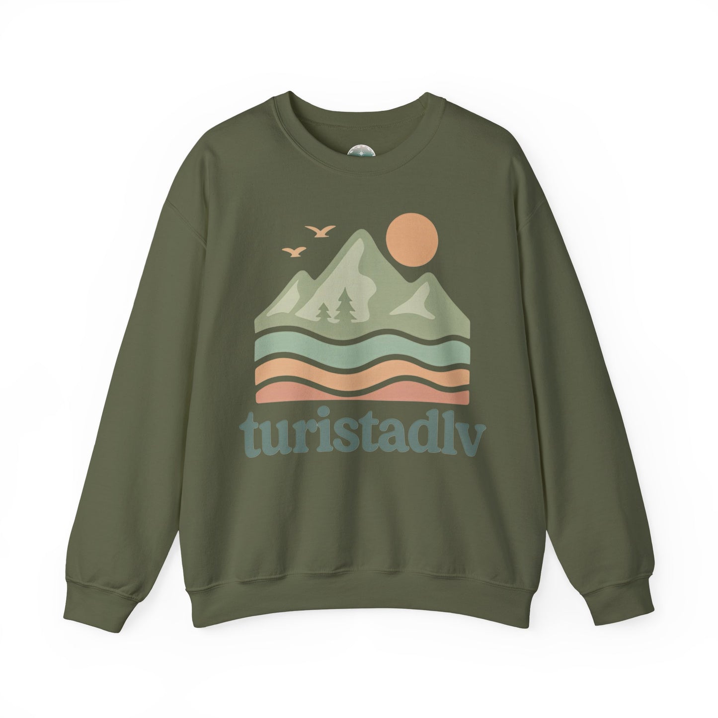 Sudadera inspirada en la naturaleza, sudadera unisex acogedora, ropa de la cordillera, regalo de viaje casual, equipo aventura al aire libre