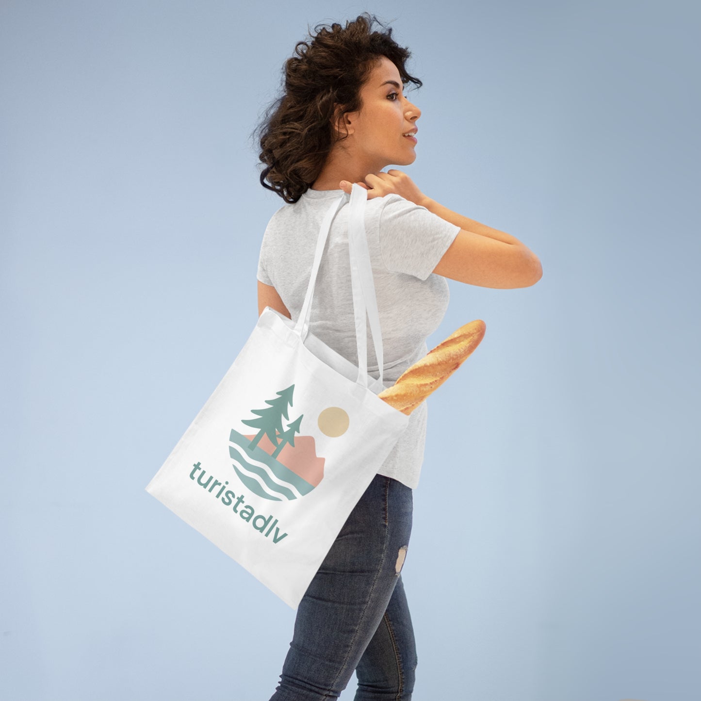 Bolsa de mano inspirada en la naturaleza, tote bag, bolsa de compras ecológica, regalo para amantes de la naturaleza, perfecta para viajes, uso diario