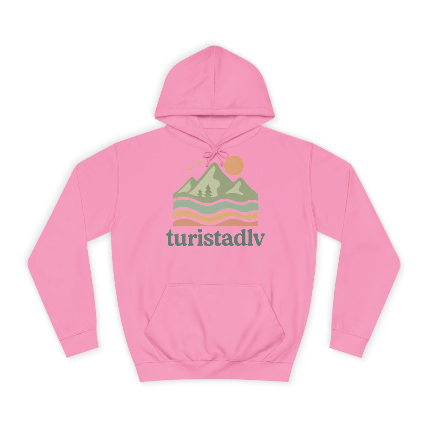 Acogedora sudadera universitaria unisex con diseño natural, aventura al aire libre, regalo de viaje, ropa casual, diseño ecológico, unisex