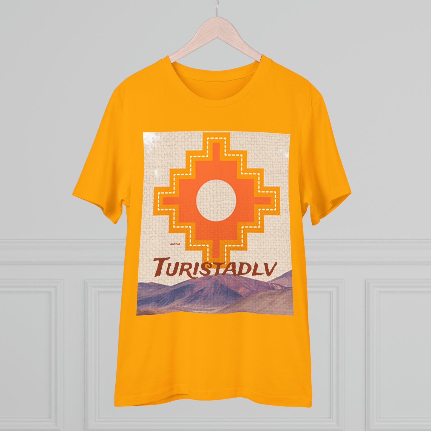Chacana T-shirt, chacana, Andean cross T-shirt, Chakana, men's T-shirt, Chacana cross, Inca cross, women's T-shirt, traveler, Andes.