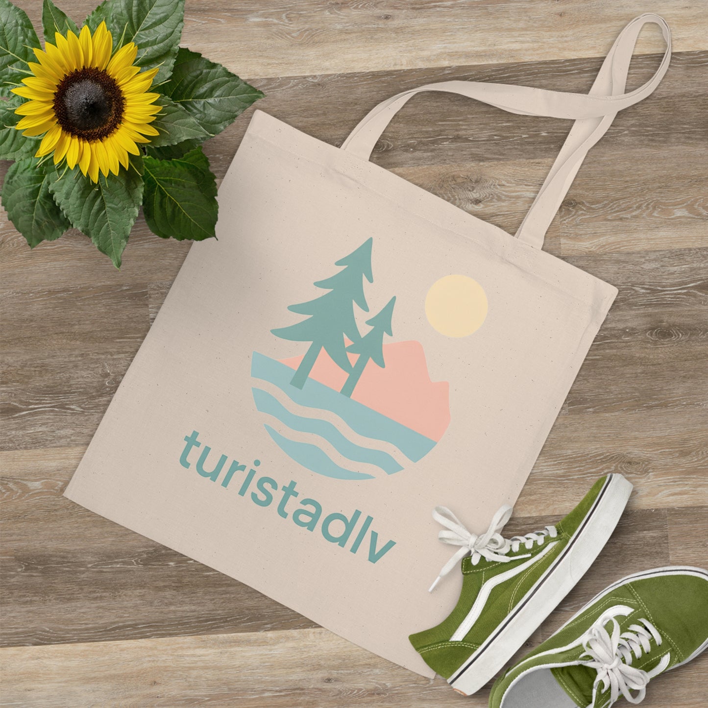 Bolsa de mano inspirada en la naturaleza, tote bag, bolsa de compras ecológica, regalo para amantes de la naturaleza, perfecta para viajes, uso diario
