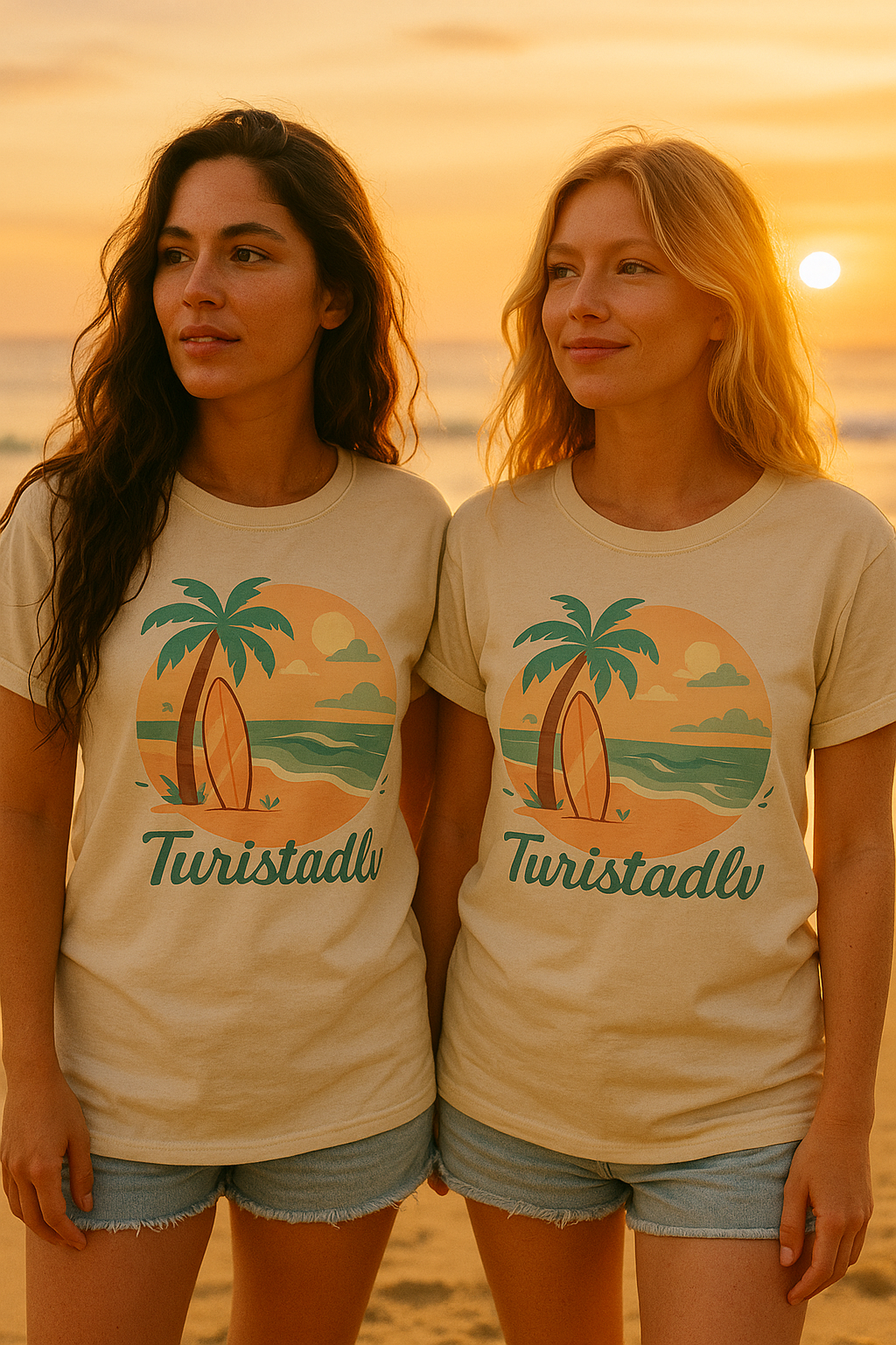 Camiseta con diseño de surf tropical, camiseta para amantes de la playa, ambiente de vacaciones, regalo para surfistas, atuendo de verano