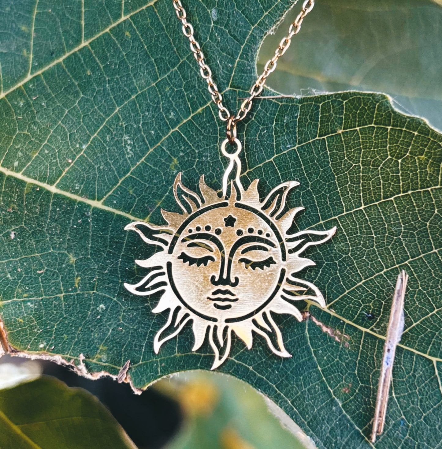 Sun Necklace, Sun Necklace, Sun Pendant, Sun Charm, Sun Jewelry, Happy Sun, Smiling Sun Pendant, Sun, HAPPY SUN, Sun, Surf, Summer, Beach,