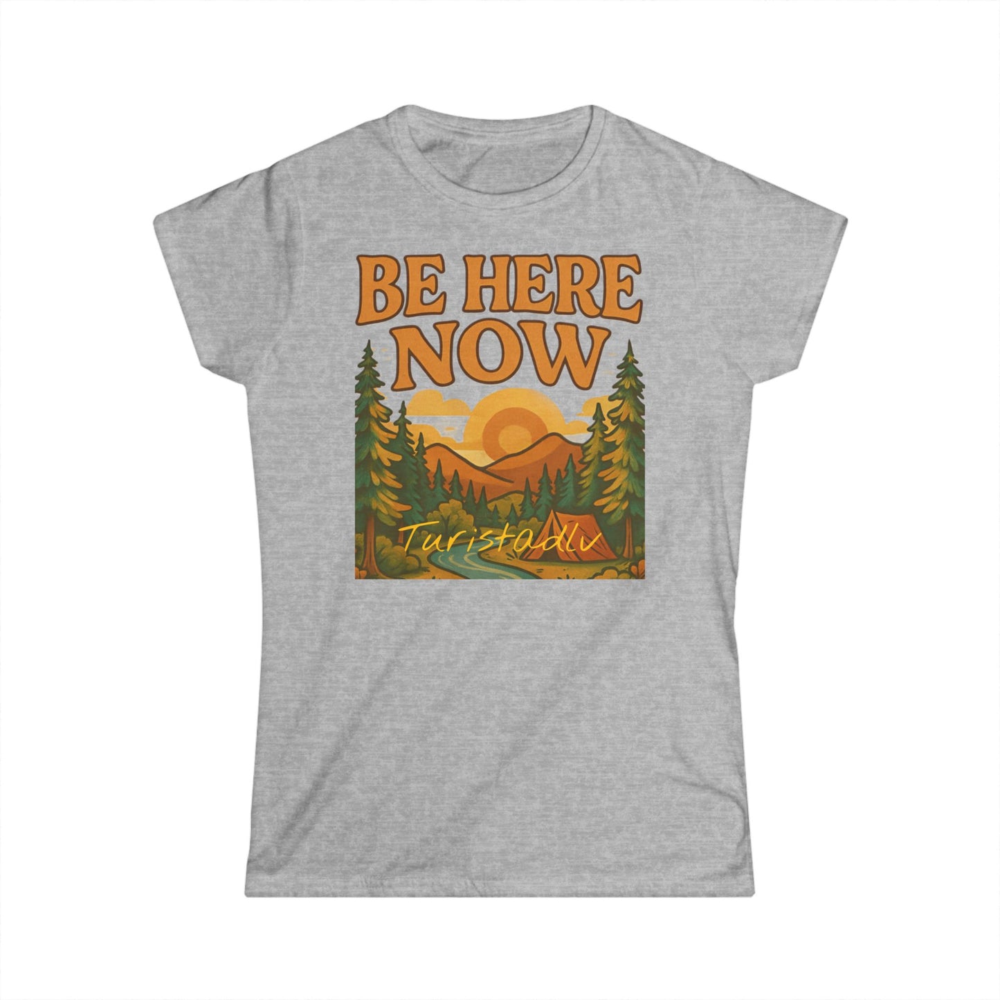 Viste el presente,Camiseta inspirada en la naturaleza para mujer, camisa motivacional aquí y ahora, regalo para amantes de la naturaleza, estilo ecológico