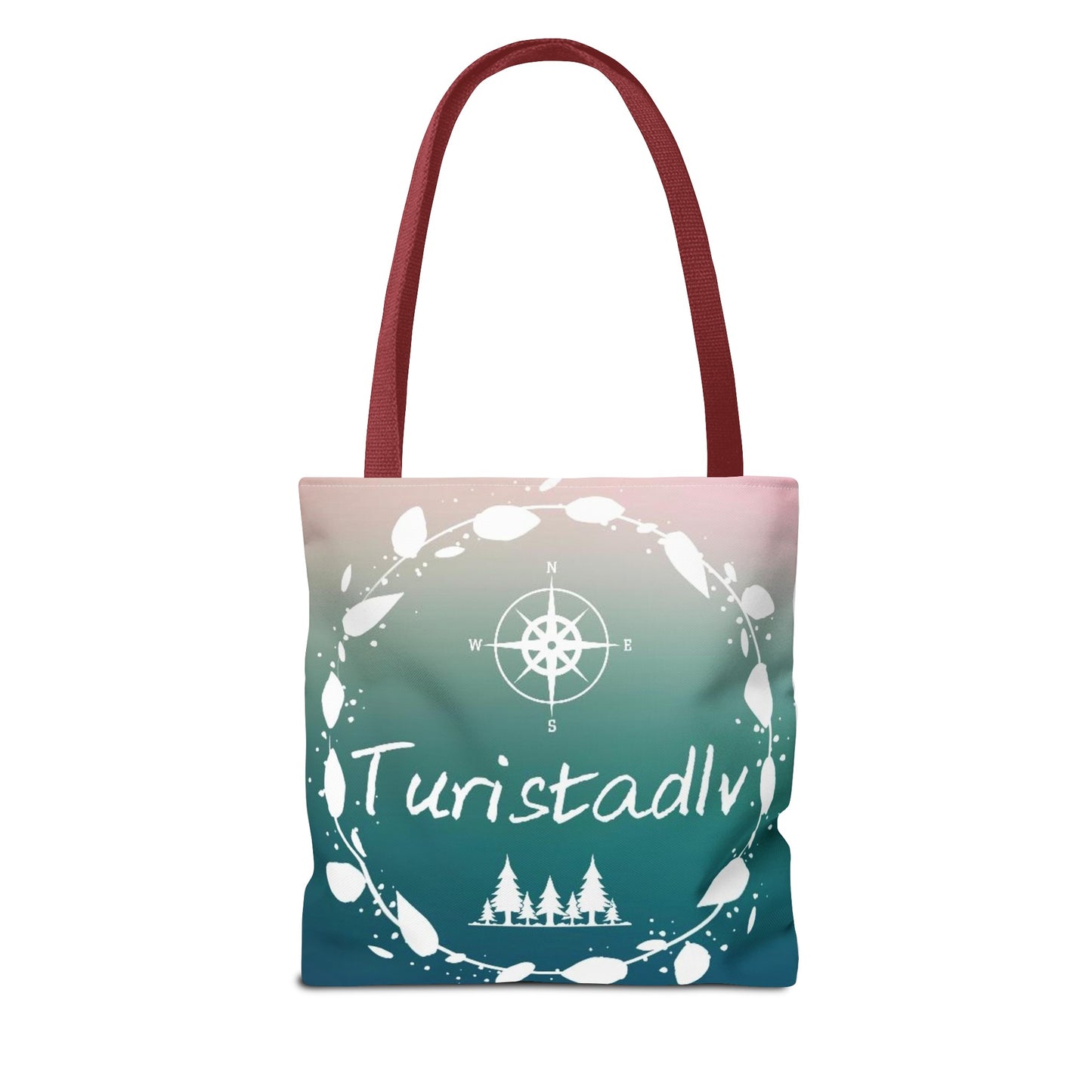 Traveler's tote bag, mountain bag, compasses, cloth bag, traveler's bag, travel gift, excursion bag, shopping bag.