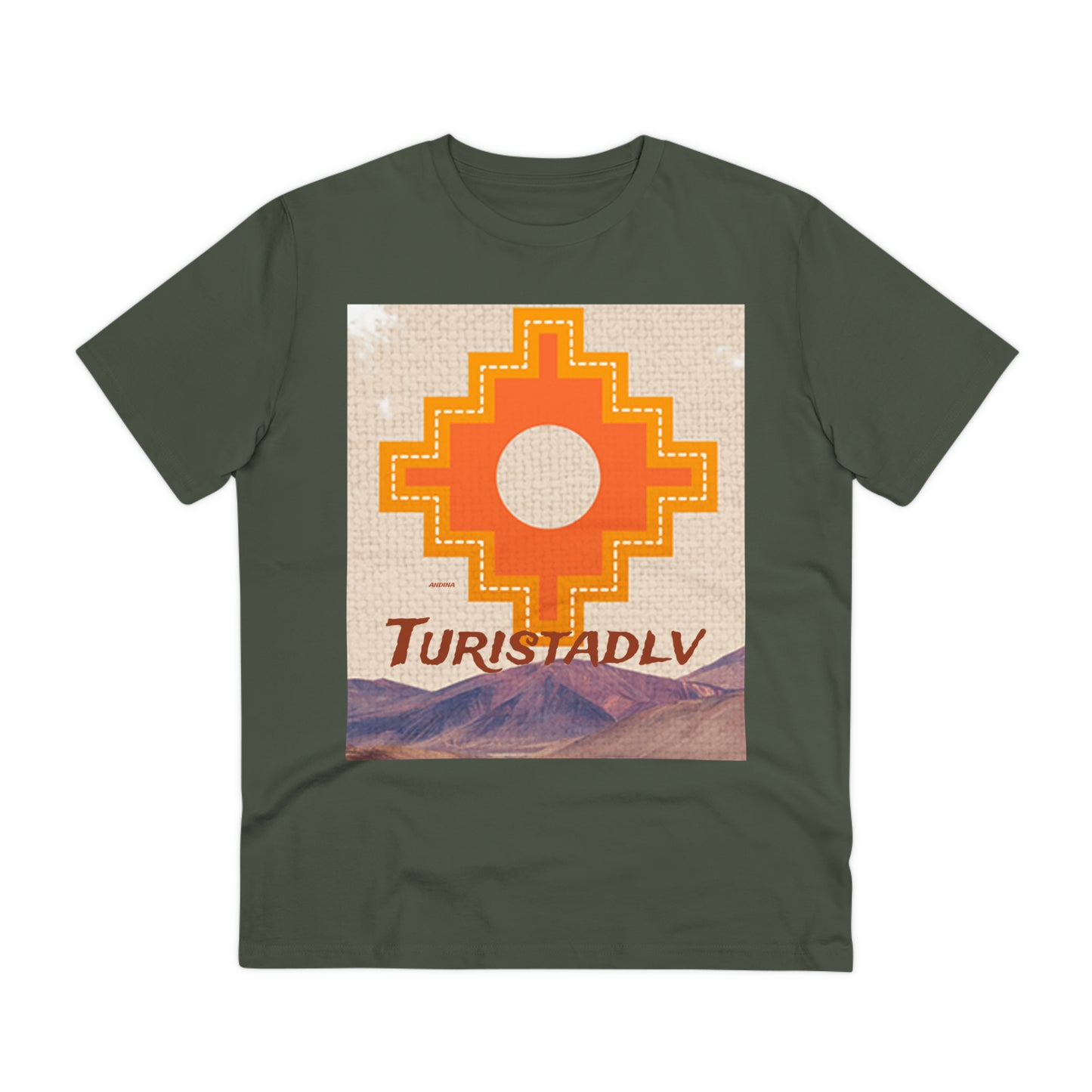 Chacana T-shirt, chacana, Andean cross T-shirt, Chakana, men's T-shirt, Chacana cross, Inca cross, women's T-shirt, traveler, Andes.