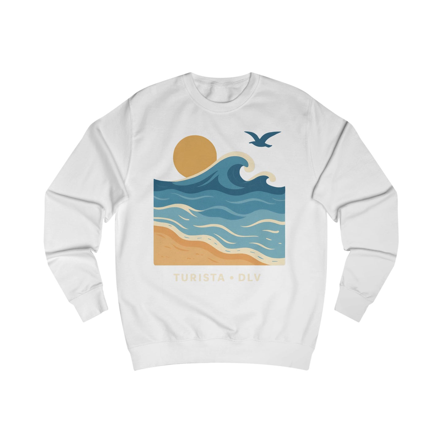 Sudadera Beach Vibes, suéter Ocean Sunset, regalo para los amantes del surf, ropa casual cómoda, perfecta para el verano, viaje a la playa