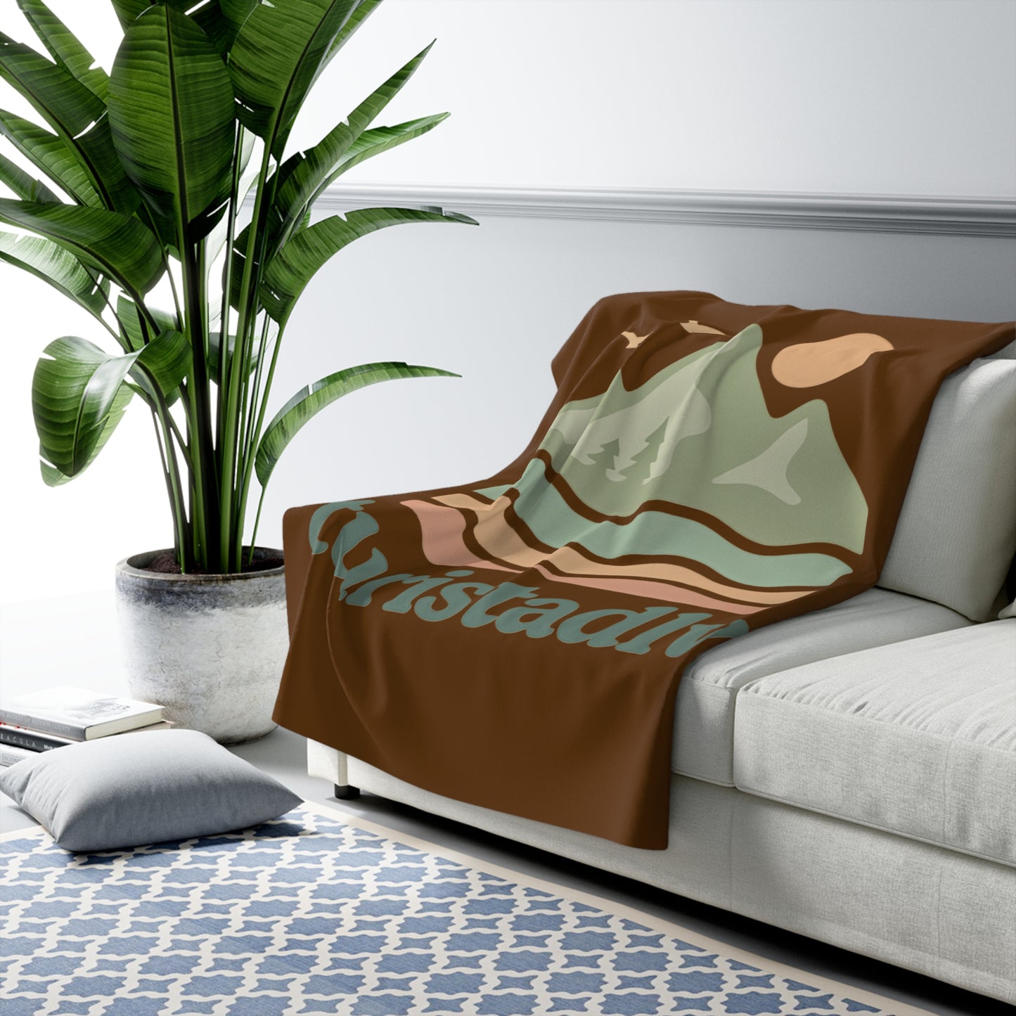Acogedora manta Sherpa de aventura al aire libre, regalo de camping, decoración del hogar, amantes de la naturaleza, manta acogedora para noches frías