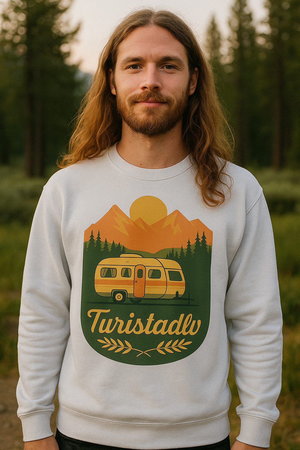 Sudadera de aventura acogedora, sudadera Camper Van, ropa unisex para exteriores, regalo para amantes de la naturaleza, suéter de viaje