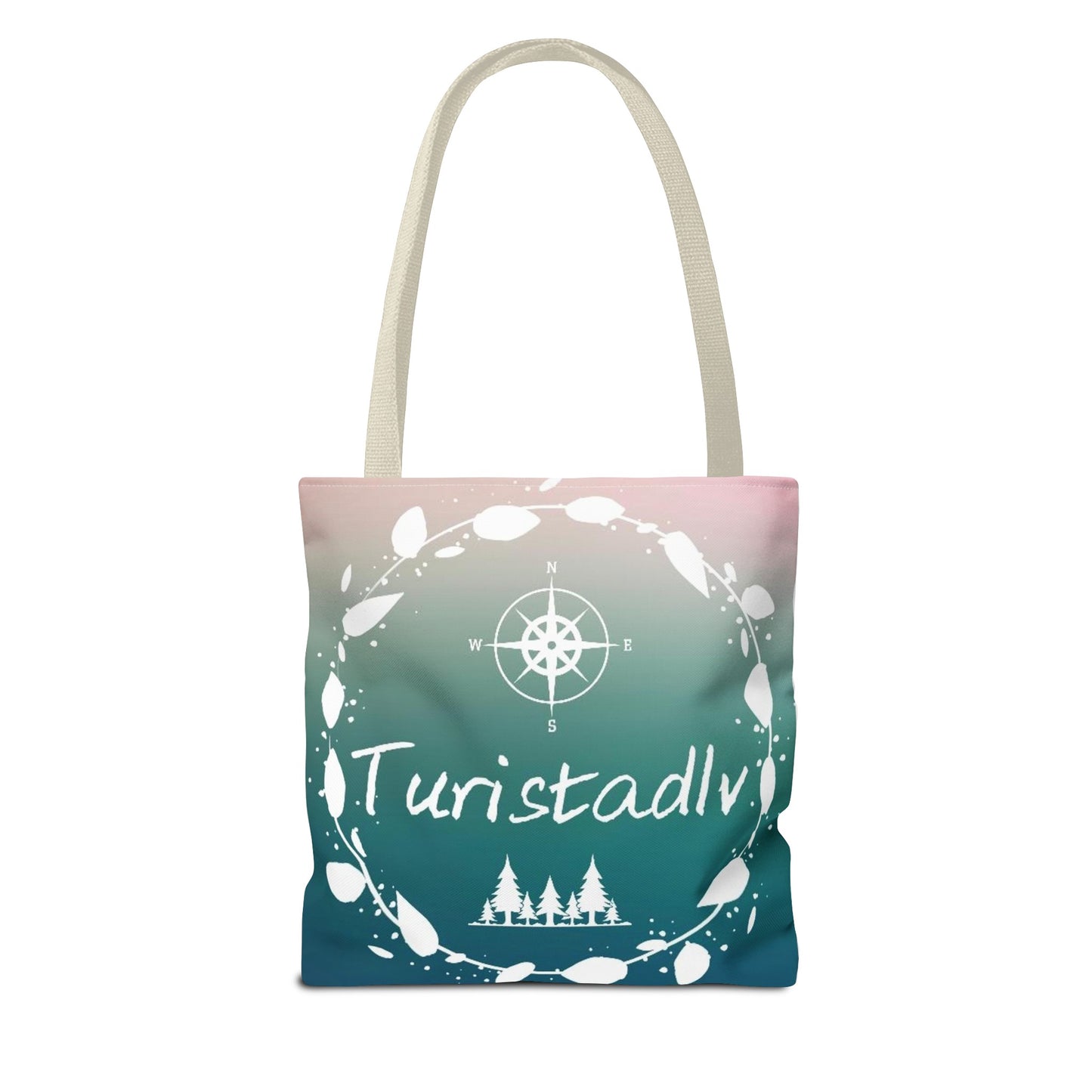 Traveler's tote bag, mountain bag, compasses, cloth bag, traveler's bag, travel gift, excursion bag, shopping bag.
