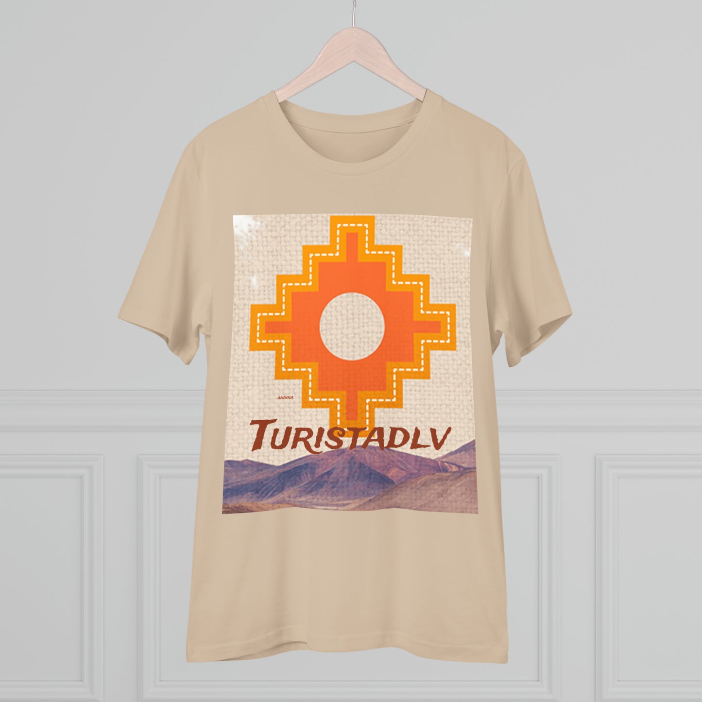Chacana T-shirt, chacana, Andean cross T-shirt, Chakana, men's T-shirt, Chacana cross, Inca cross, women's T-shirt, traveler, Andes.