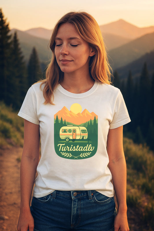 Camiseta de camping, ropa para amantes del aire libre, paseos por la naturaleza, regalos de aventura, trajes de viaje, ropa casual de verano