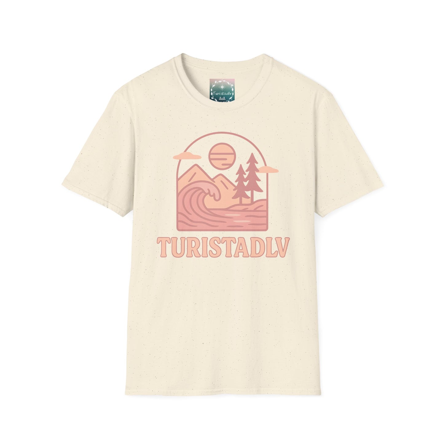 Camiseta unisex Sunset Waves, camiseta casual, ropa de playa, camisa de verano, regalo de viaje, ropa de aventura al aire libre