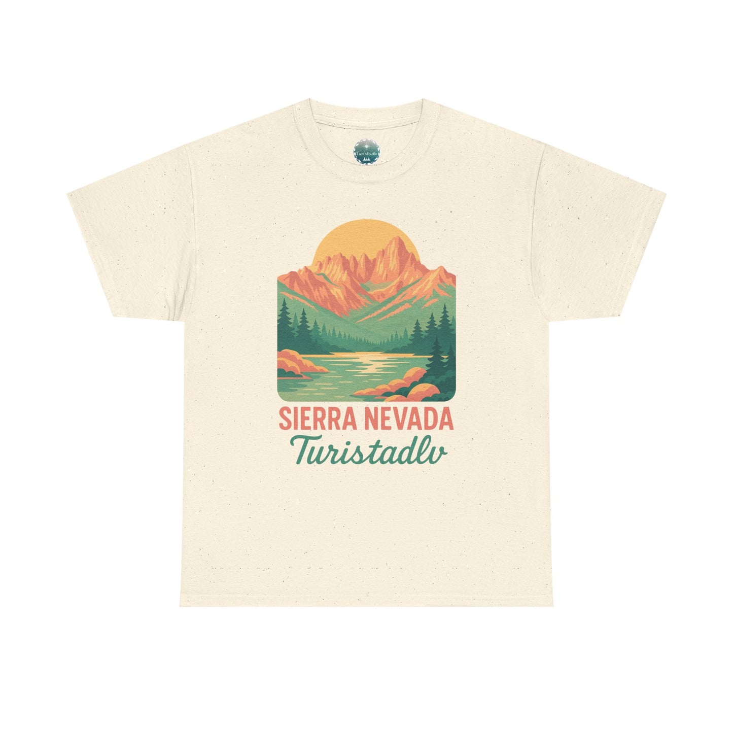 Camiseta gráfica de Sierra Nevada, regalo para amantes de la naturaleza, camisa de aventura al aire libre, ropa de montaña, ropa de viaje
