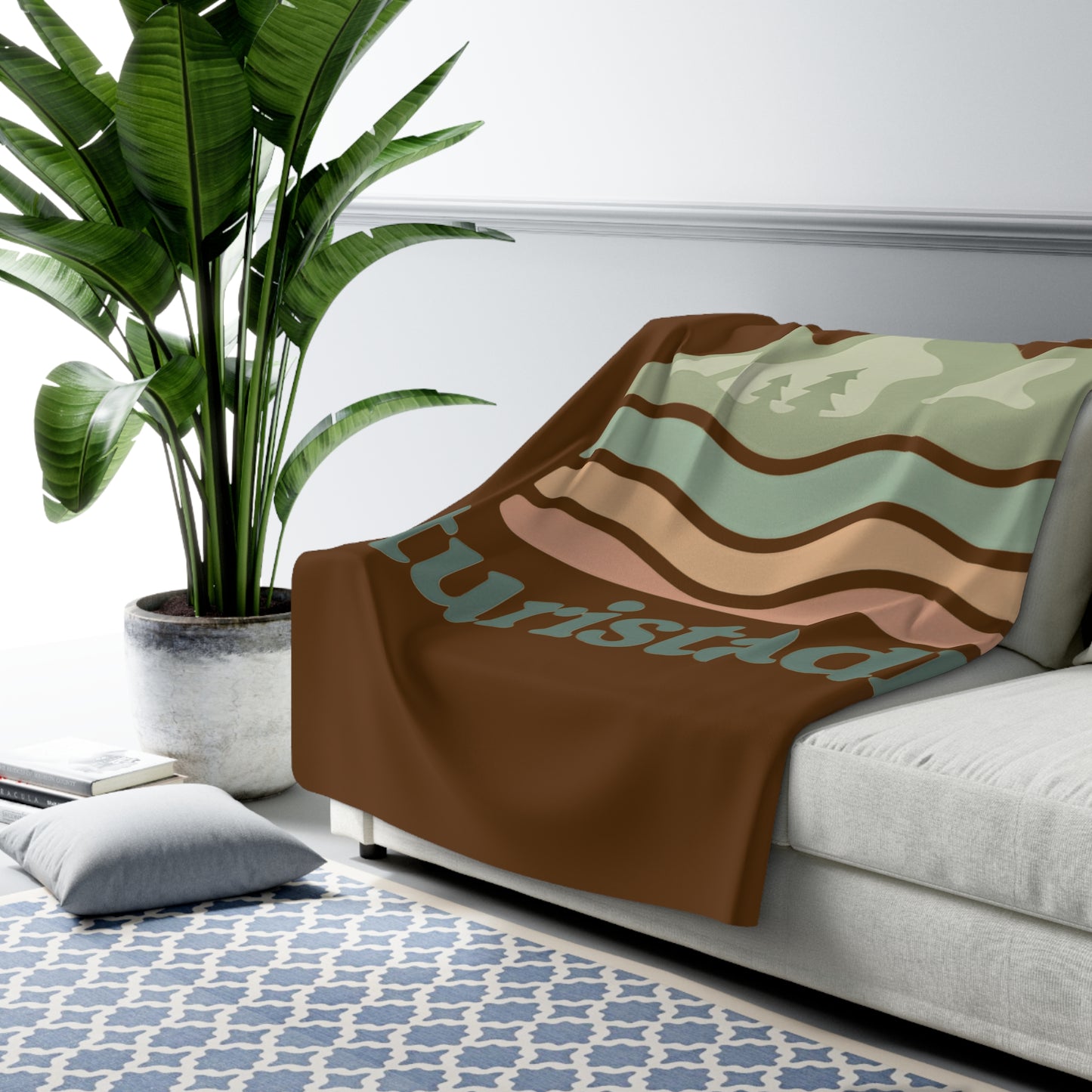 Acogedora manta Sherpa de aventura al aire libre, regalo de camping, decoración del hogar, amantes de la naturaleza, manta acogedora para noches frías