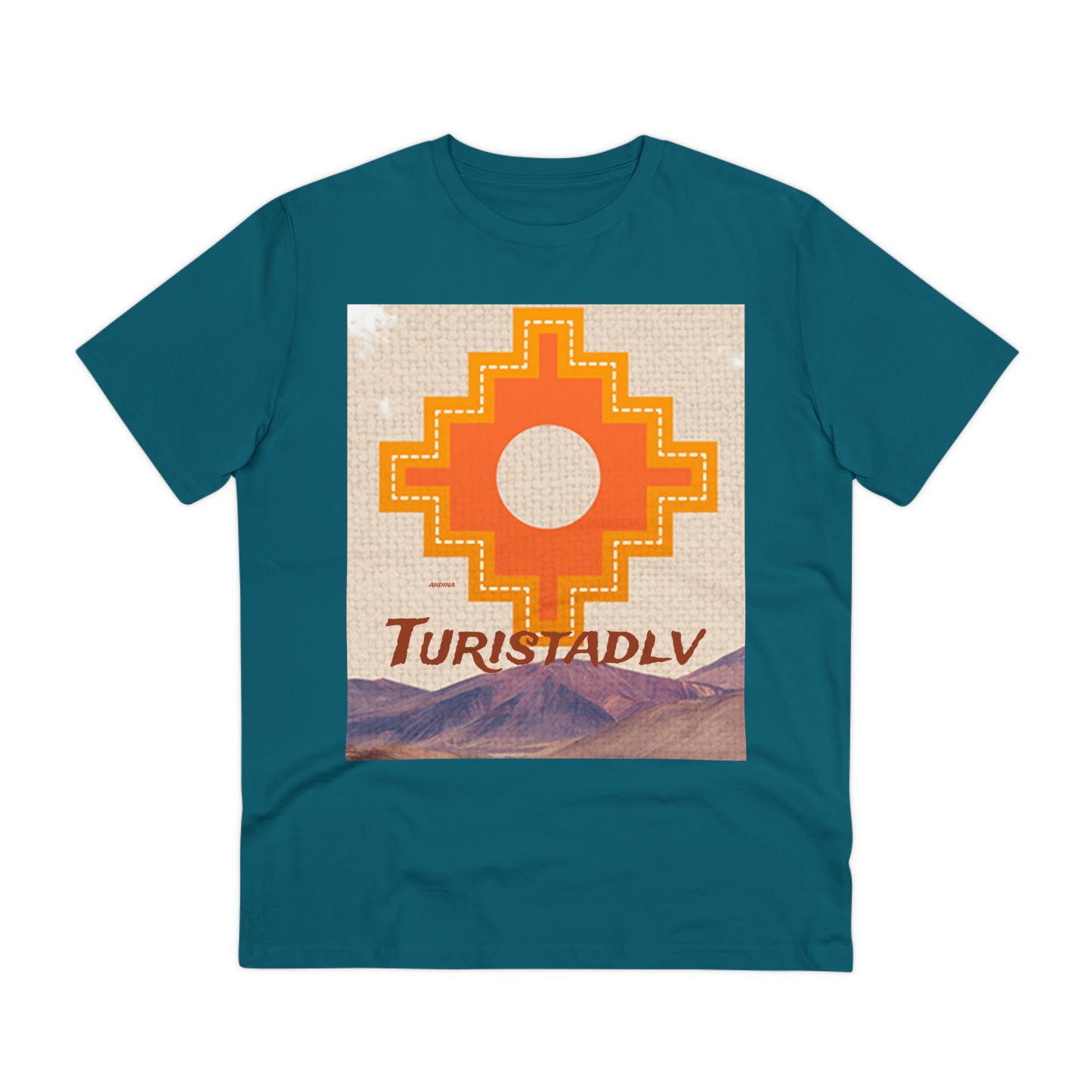 Chacana T-shirt, chacana, Andean cross T-shirt, Chakana, men's T-shirt, Chacana cross, Inca cross, women's T-shirt, traveler, Andes.