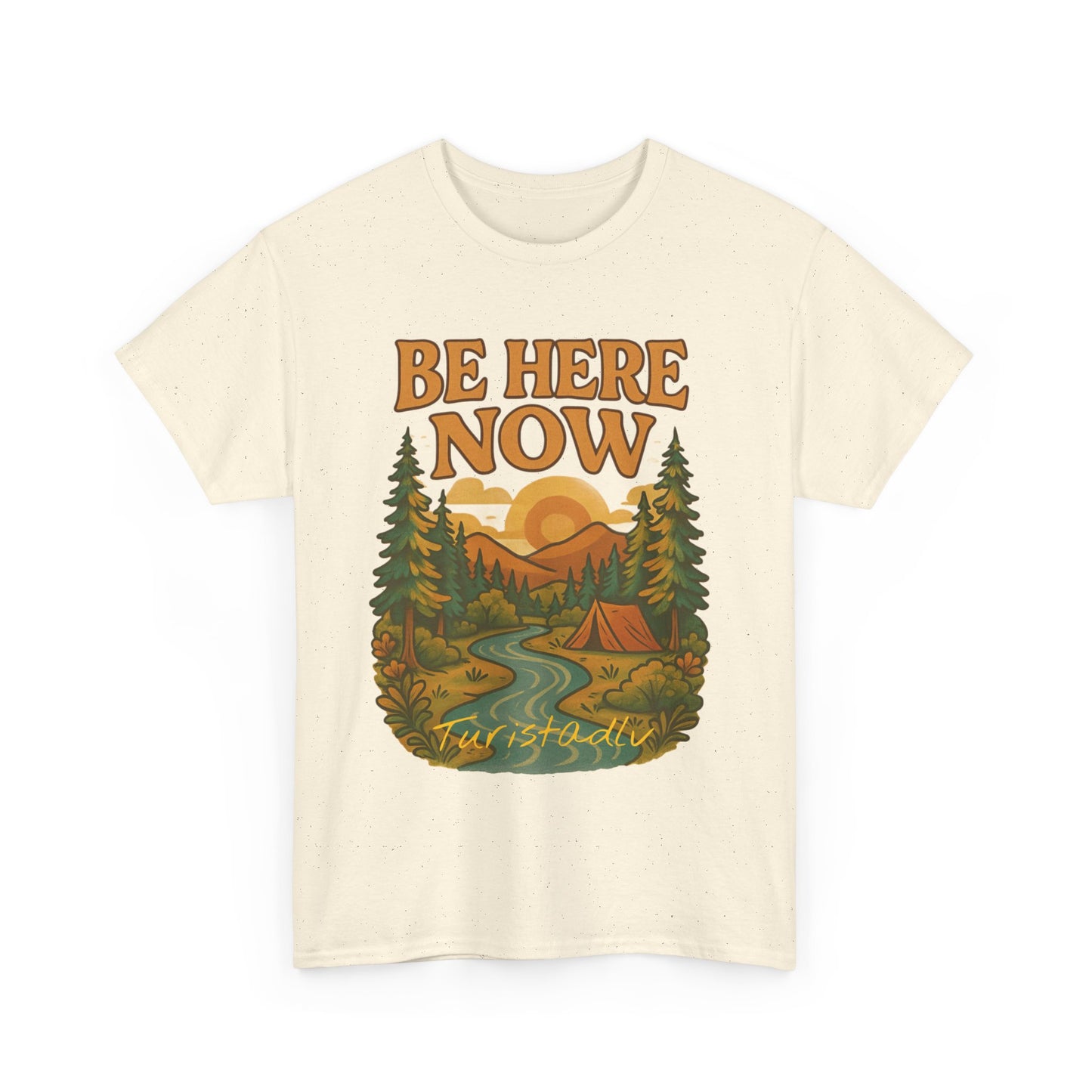 Camiseta de aquí y ahora en ambiente al aire libre, Camisa de senderismo, Camiseta de aventura, Regalo para amantes de la naturaleza.