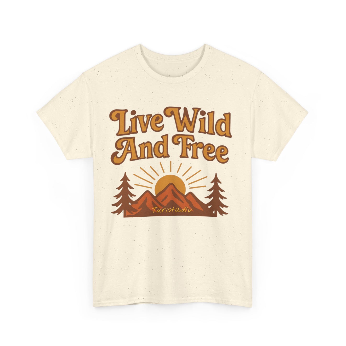 Camiseta de libre y salvaje en ambiente al aire libre, Camisa de senderismo, Camiseta de aventura, Regalo para amantes de la naturaleza.