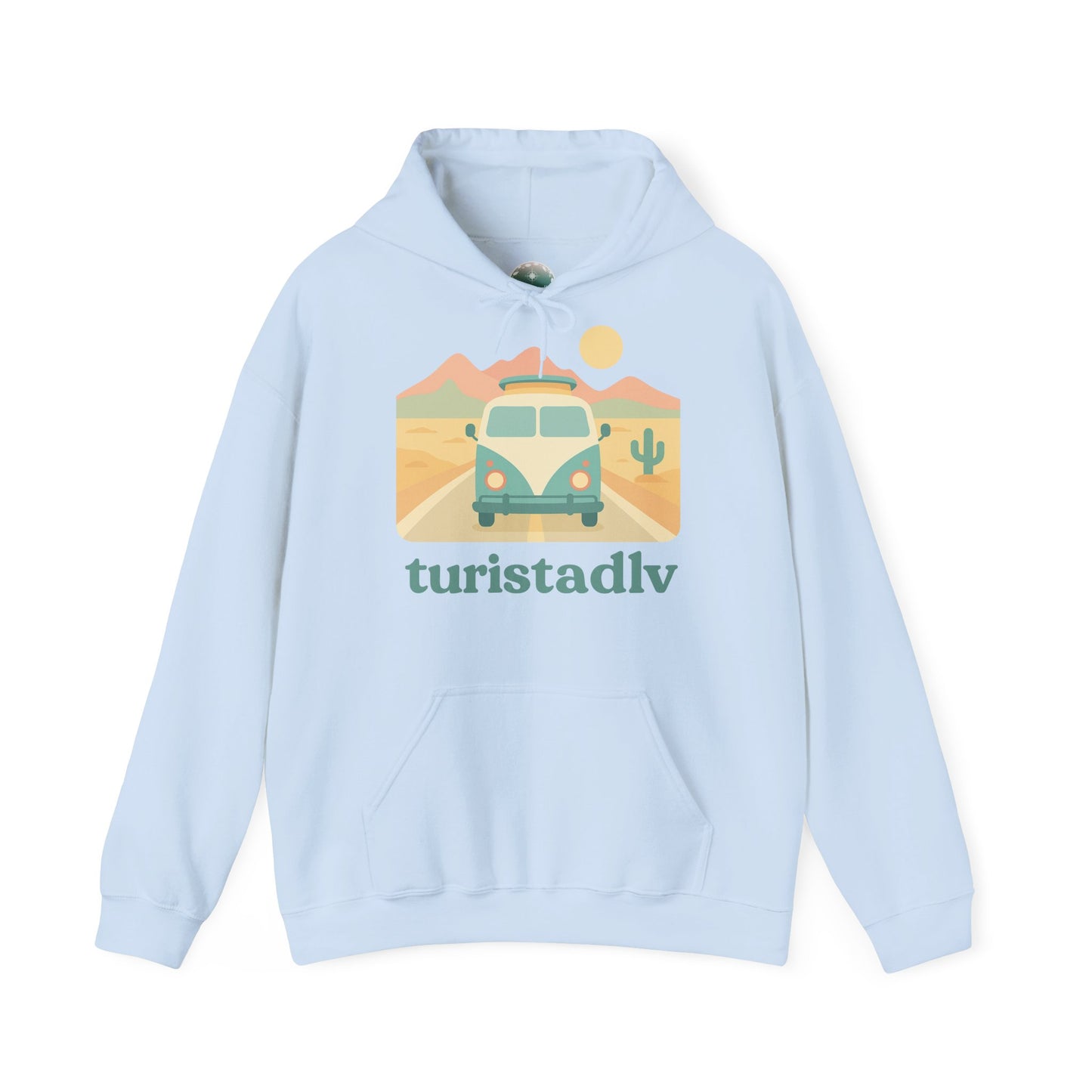 Sudadera de camper, sudadera con capucha de viaje, regalo para viajeros, viaje por carretera de verano, ropa de aventura acogedora, van Life