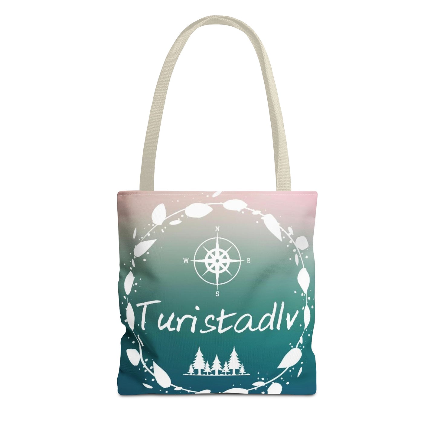 Traveler's tote bag, mountain bag, compasses, cloth bag, traveler's bag, travel gift, excursion bag, shopping bag.