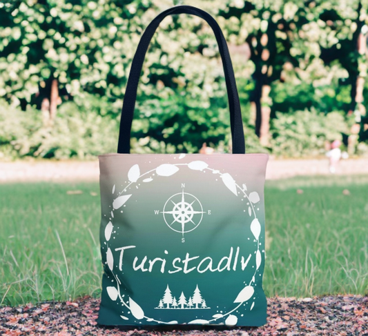 Traveler's tote bag, mountain bag, compasses, cloth bag, traveler's bag, travel gift, excursion bag, shopping bag.