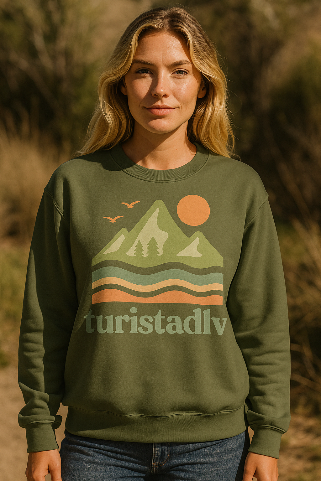 Sudadera inspirada en la naturaleza, sudadera unisex acogedora, ropa de la cordillera, regalo de viaje casual, equipo aventura al aire libre