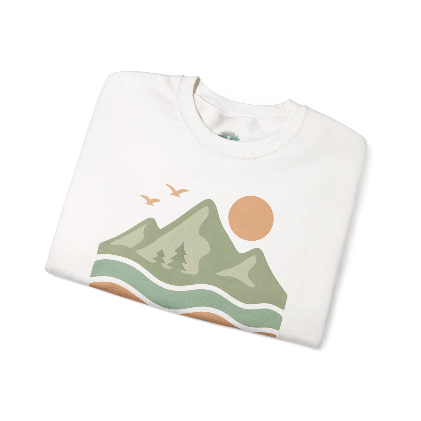 Sudadera inspirada en la naturaleza, sudadera unisex acogedora, ropa de la cordillera, regalo de viaje casual, equipo aventura al aire libre