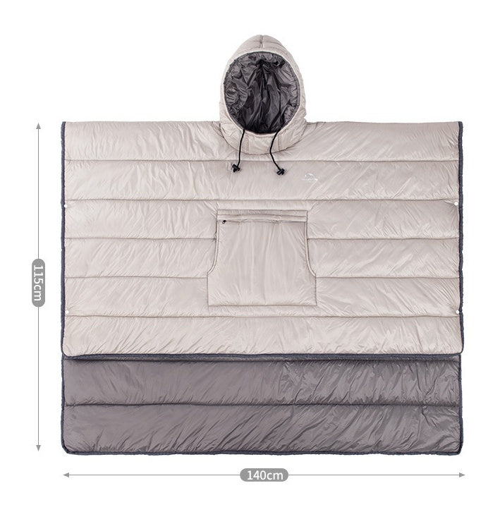 Portable Camping Quilt, Warm Camping Sleeping Bag, Portable Travel Blanket