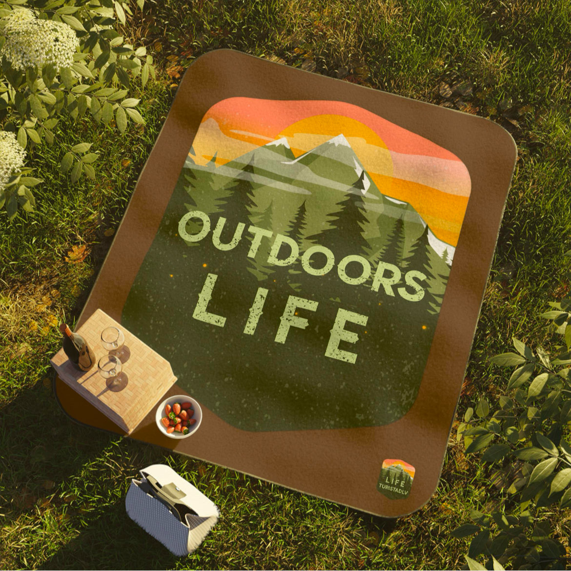 Manta de picnic, manta de vida al aire libre, manta de camping, acampada, Picnic, Manta de campo, senderismo, campista, regalo naturaleza