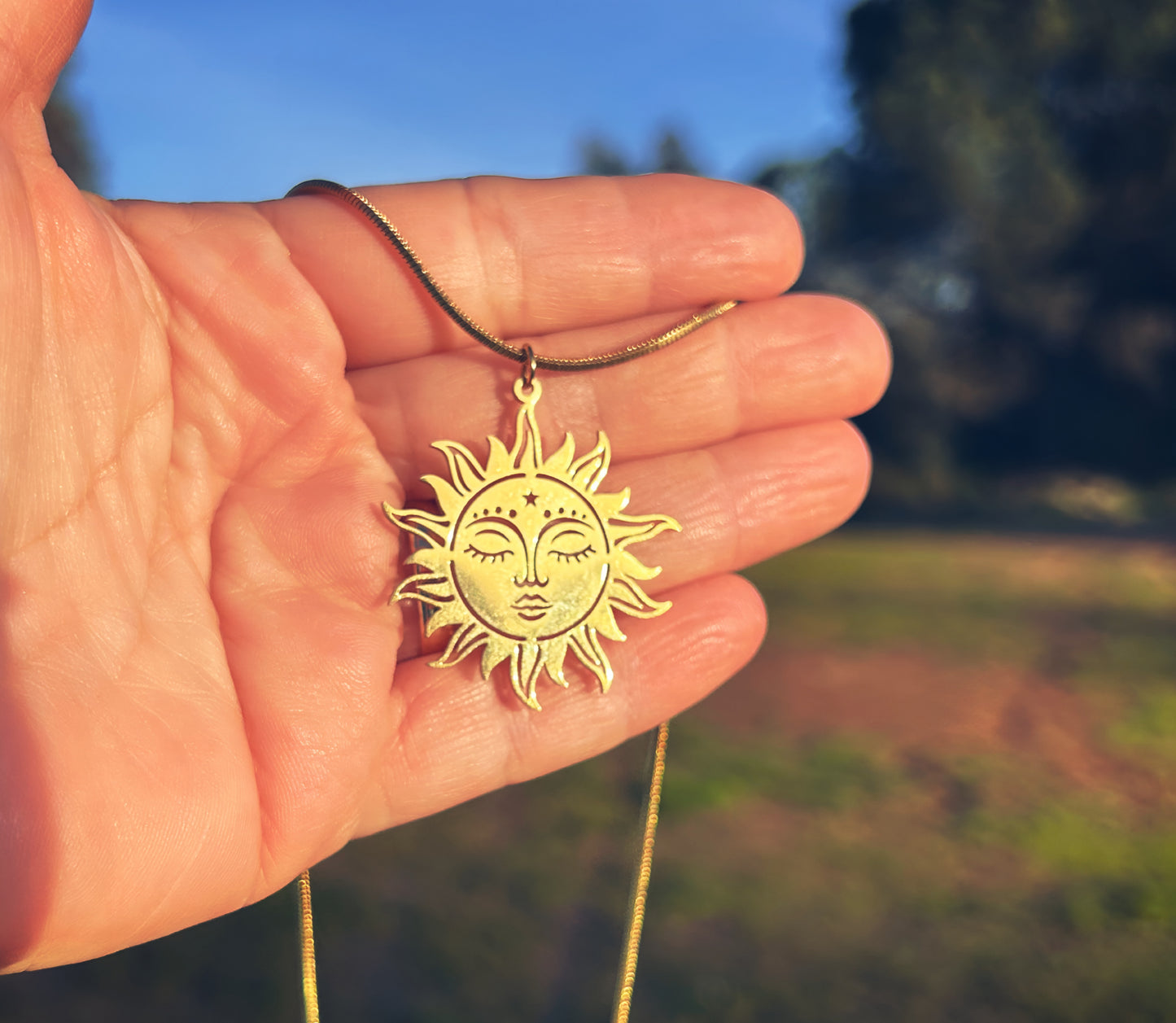 Sun necklace, Sun necklace, Sun pendant, Sun charm, Sun jewelry, Happy Sun, Smiling Sun pendant, Sun, HAPPY SUN. Surf necklace, summer, beach, summer necklace.