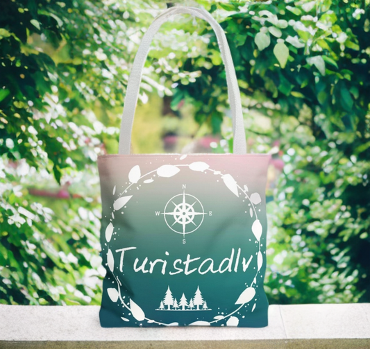 Tote Bag de viajero, bolsa de montaña, brújulas, bolso de tela, bolsa de viajero, regalo de viaje, bolsa excursión, bolsa compra.